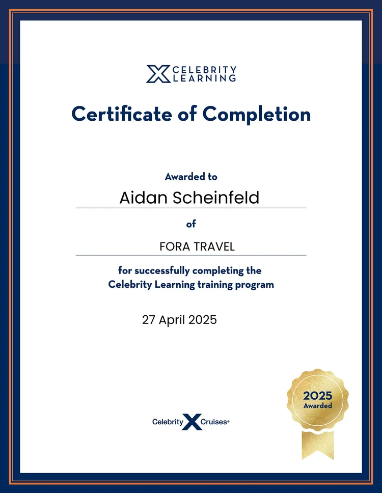 Immortal Vacations travel advisor certification 24