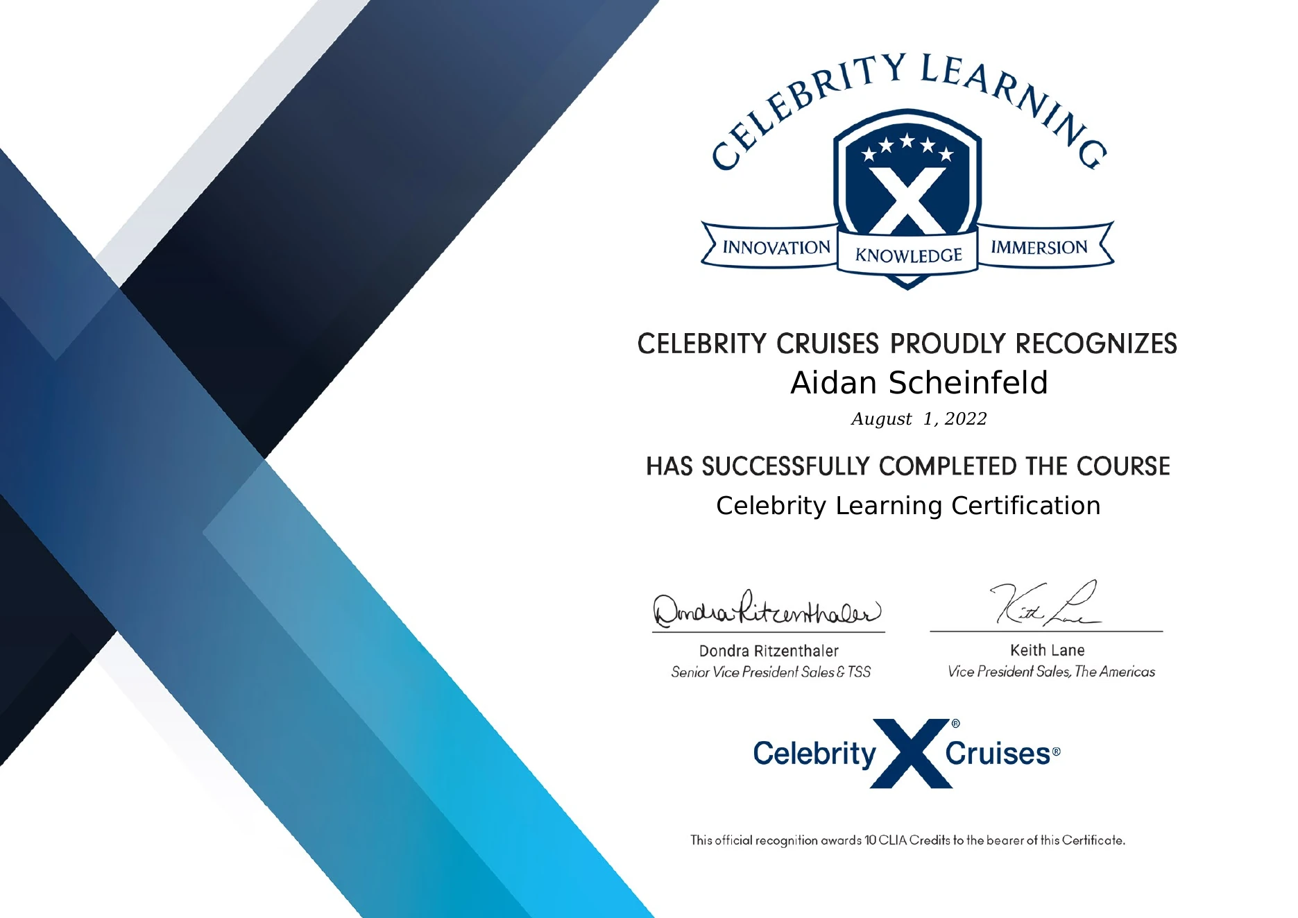 Immortal Vacations travel advisor certification 27