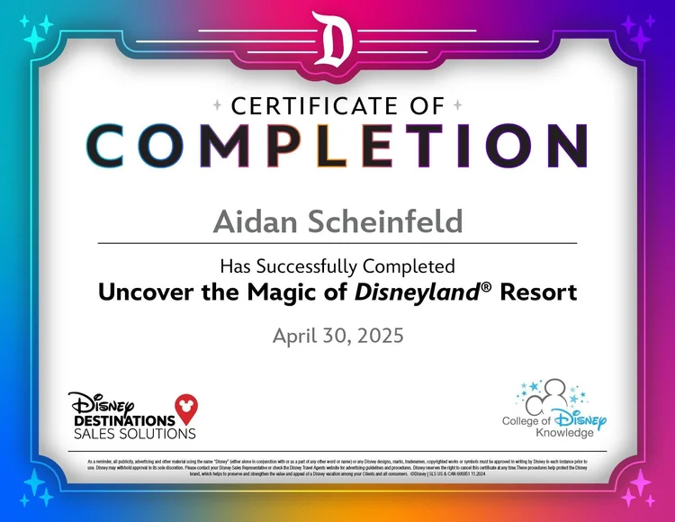 Immortal Vacations travel advisor certification 47